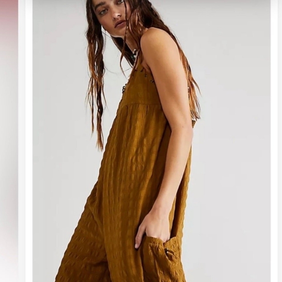 Free people Sarah jumpsuit EUC - Picture 2 of 5
